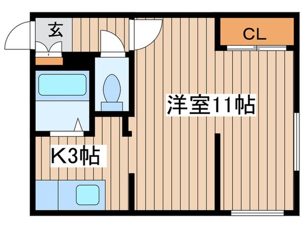 エスペラントの物件間取画像